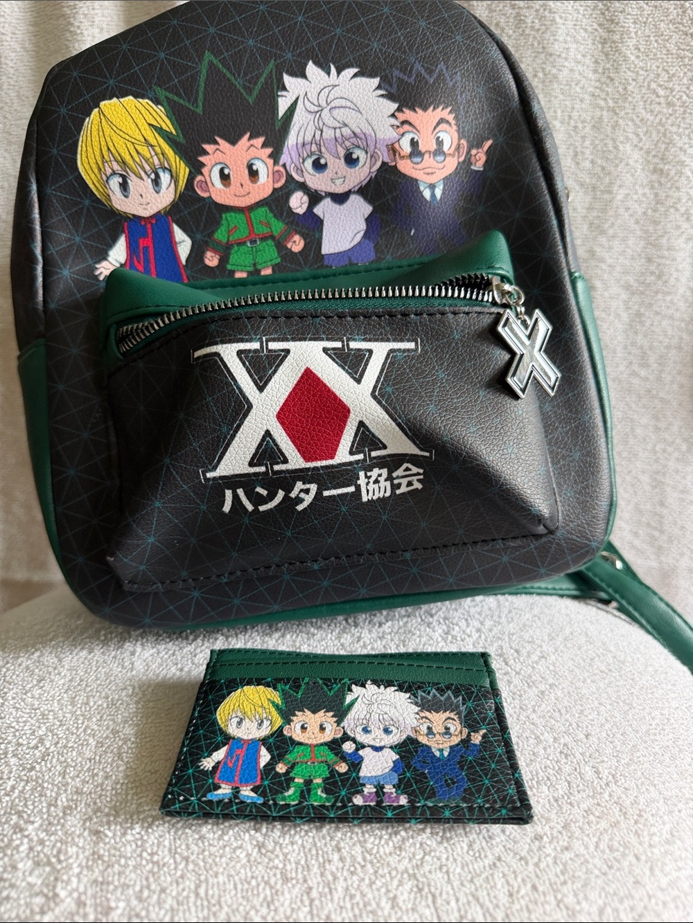 Hunter x Hunter Mini Backpack with Cardholde